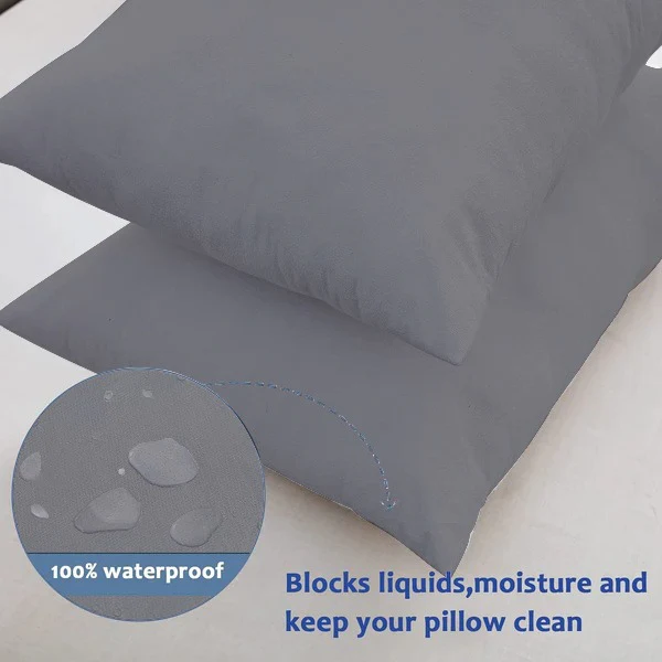 100% Water Repellent Pillow-Grey - Image 8