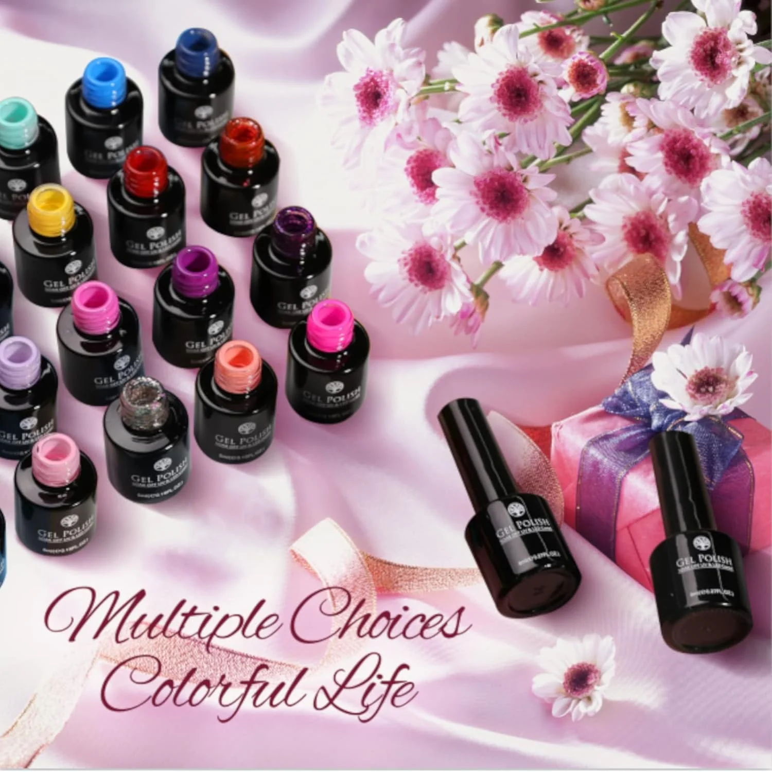 23 PCs Nail Art Acrylic Gel Nail Polish Set - Image 6