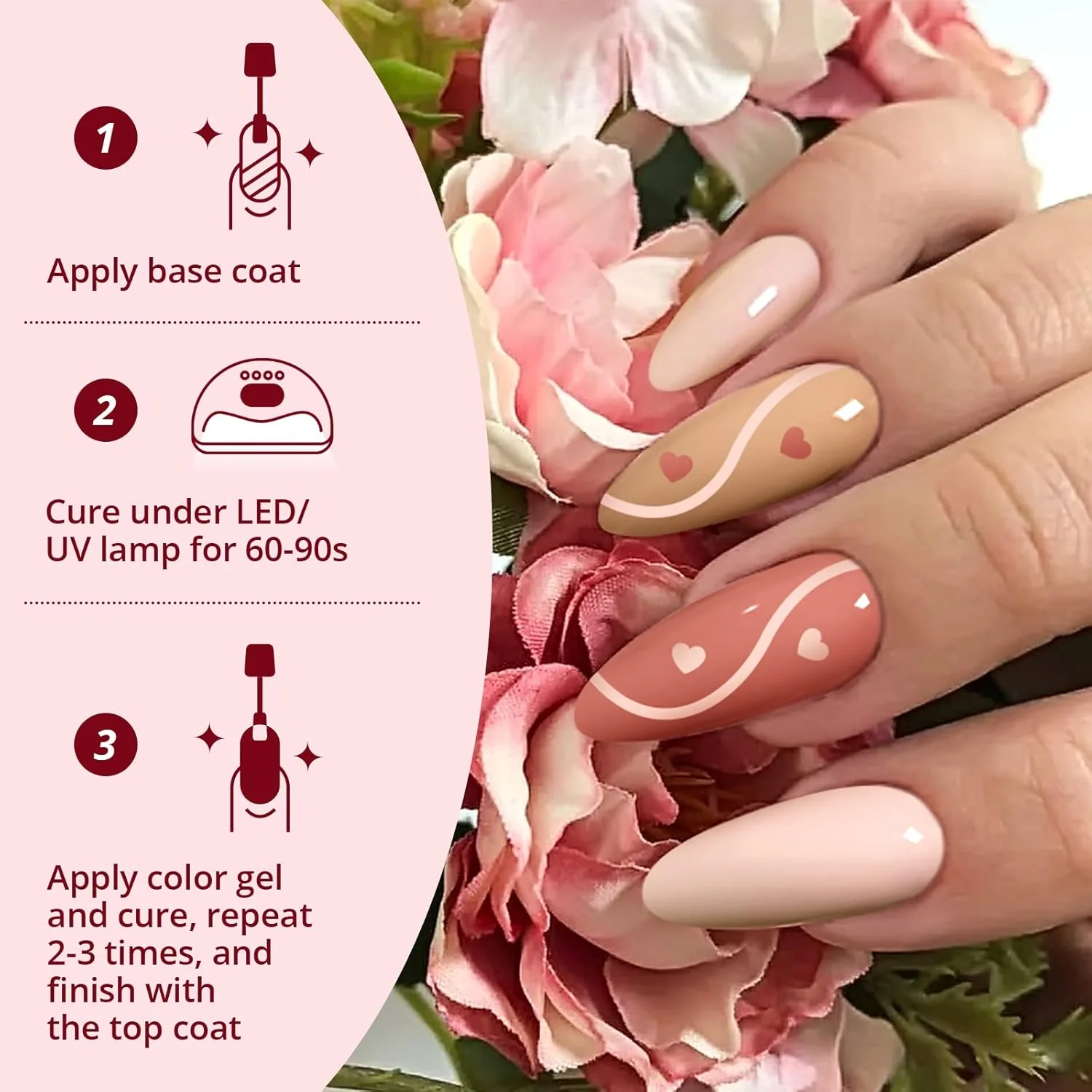 23 PCs Nail Art Acrylic Gel Nail Polish Set - Image 8