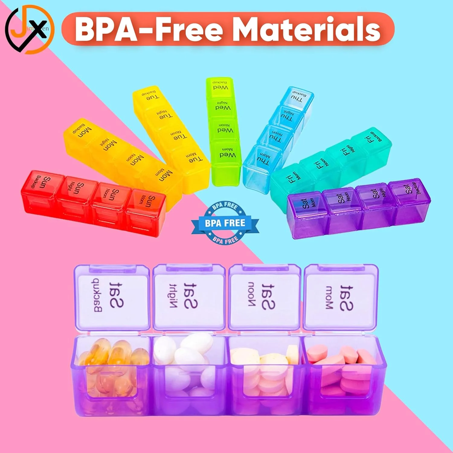 28 Grids Pill Container Pill Box Holder-SA2408-198 - Image 5