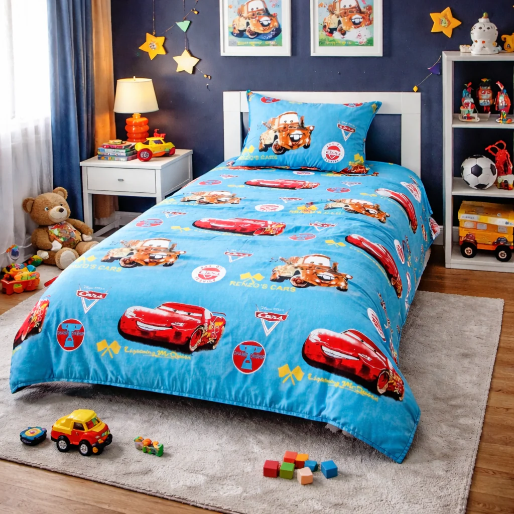 2Pcs Single Bed Sheet-NP04 - Image 2