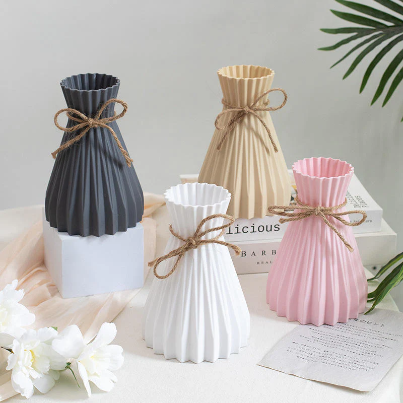 2PCs Striped Tabletop Vase (SA2510-100) - Image 4