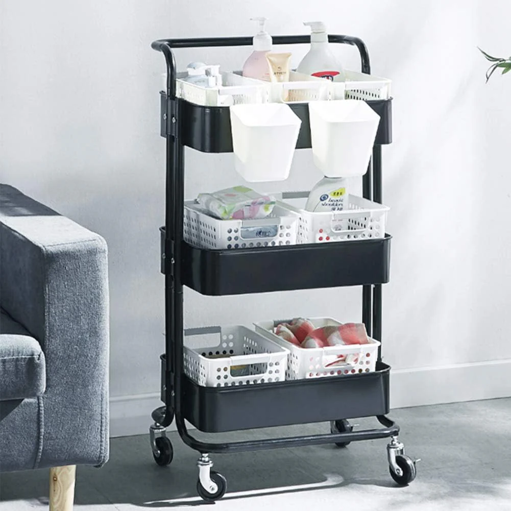 3-Layers Multi-function Trolley Storage Organizer(15262) - Image 23