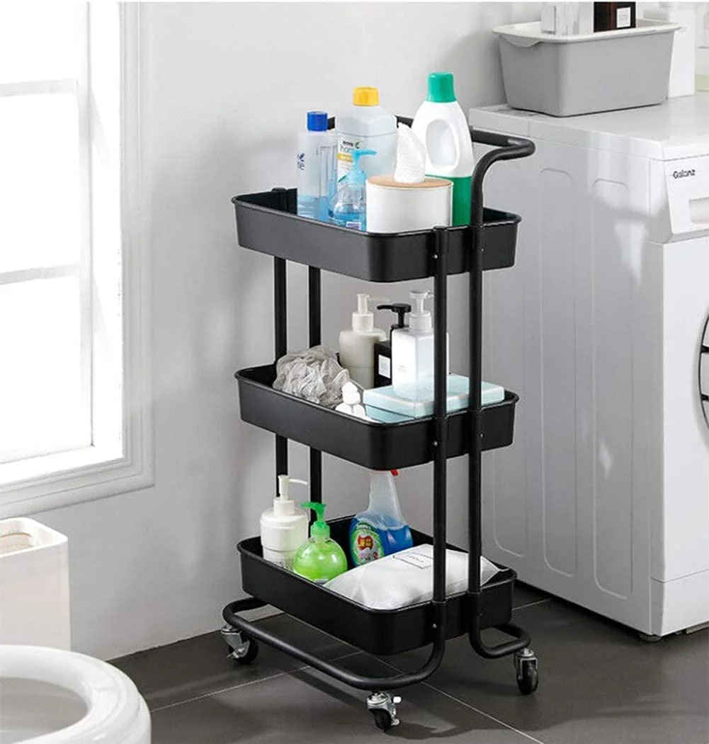 3-Layers Multi-function Trolley Storage Organizer(15262) - Image 5