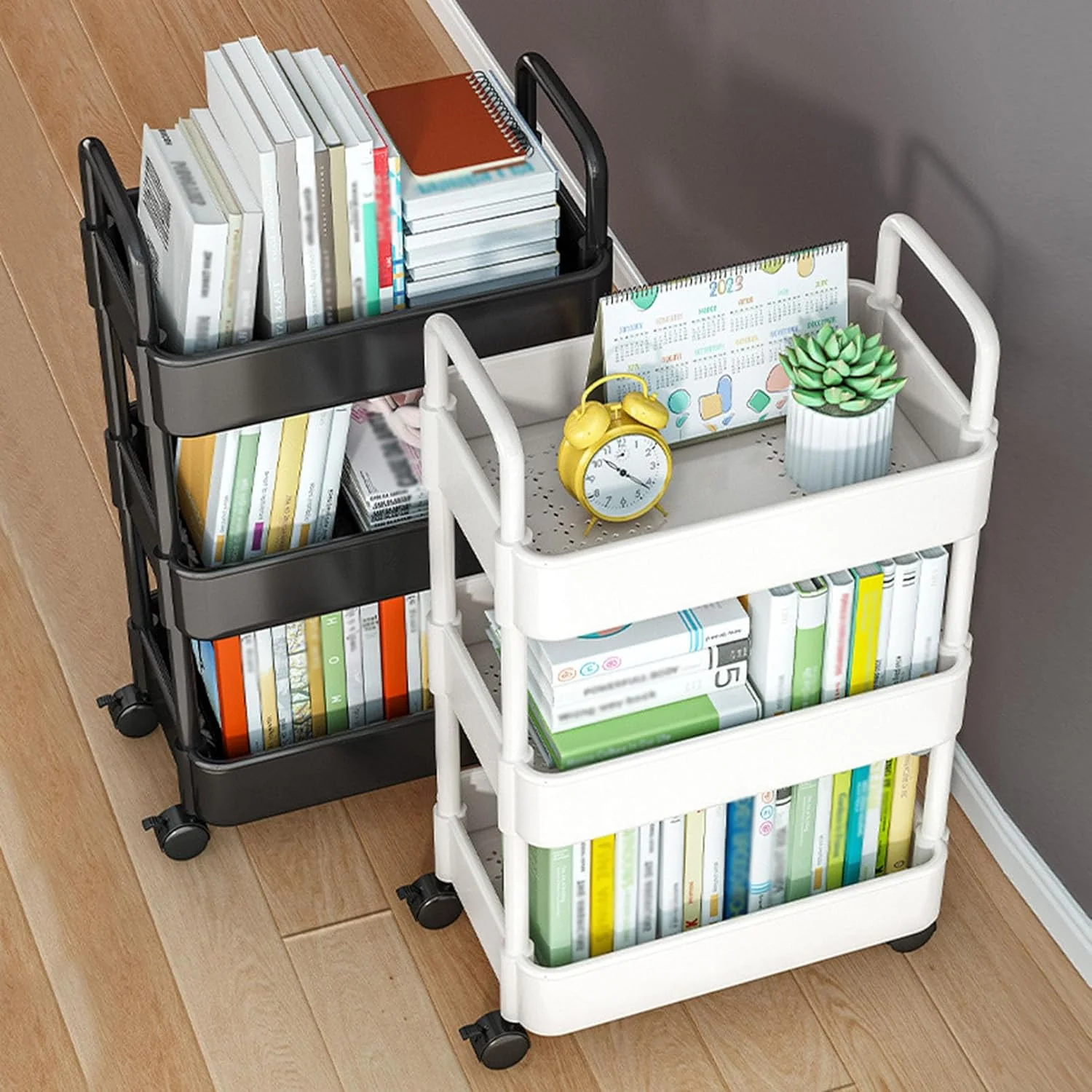 3-Layers Multi-function Trolley Storage Organizer(5295) - Image 5