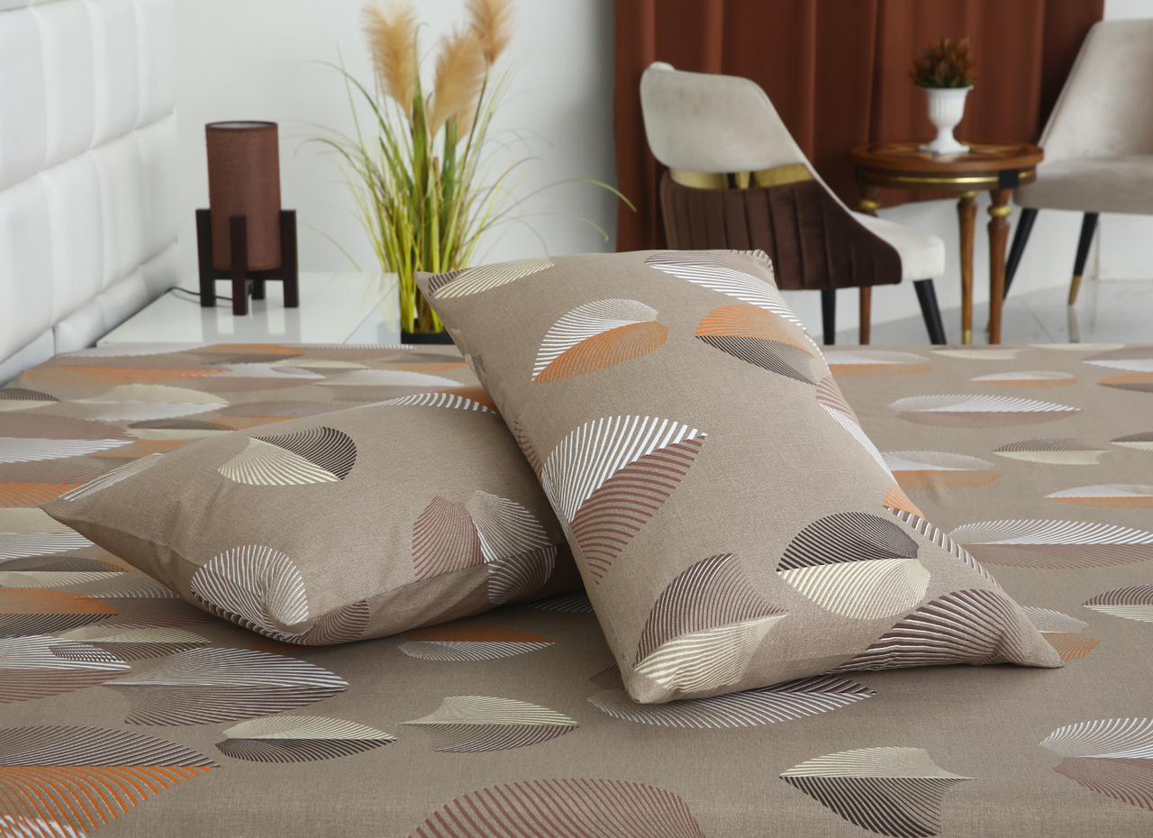 3 PCs Double Bed Sheet-DB-236 - Image 7
