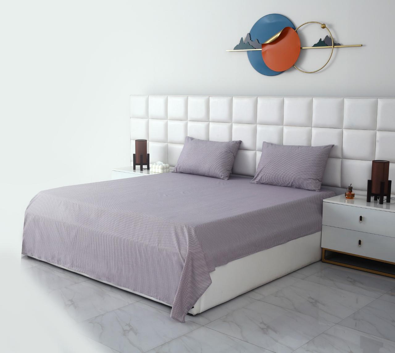 3 PCs Double Bed Sheet-DB235 - Image 3