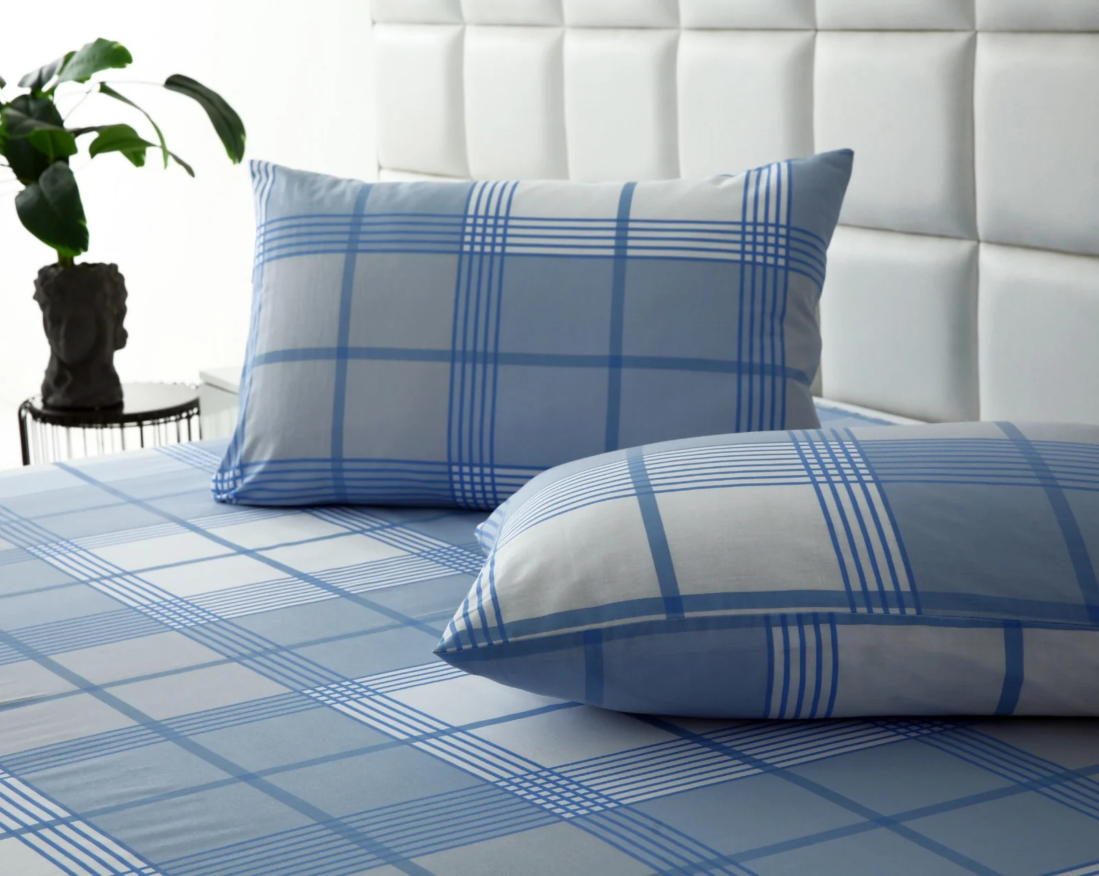 3 PCs Double Bed Sheet-DB344 - Image 4