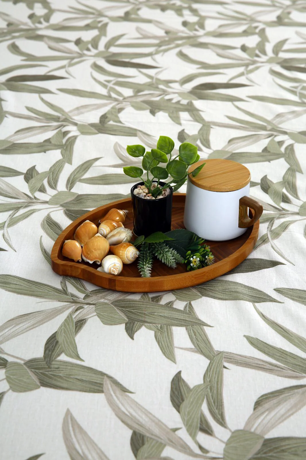 3 PCs Double Bed Sheet-Pine - Image 3