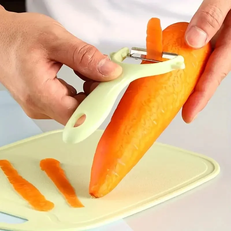 4 PCs Cutting Board With Knife Set(5299)-Pink - Image 6