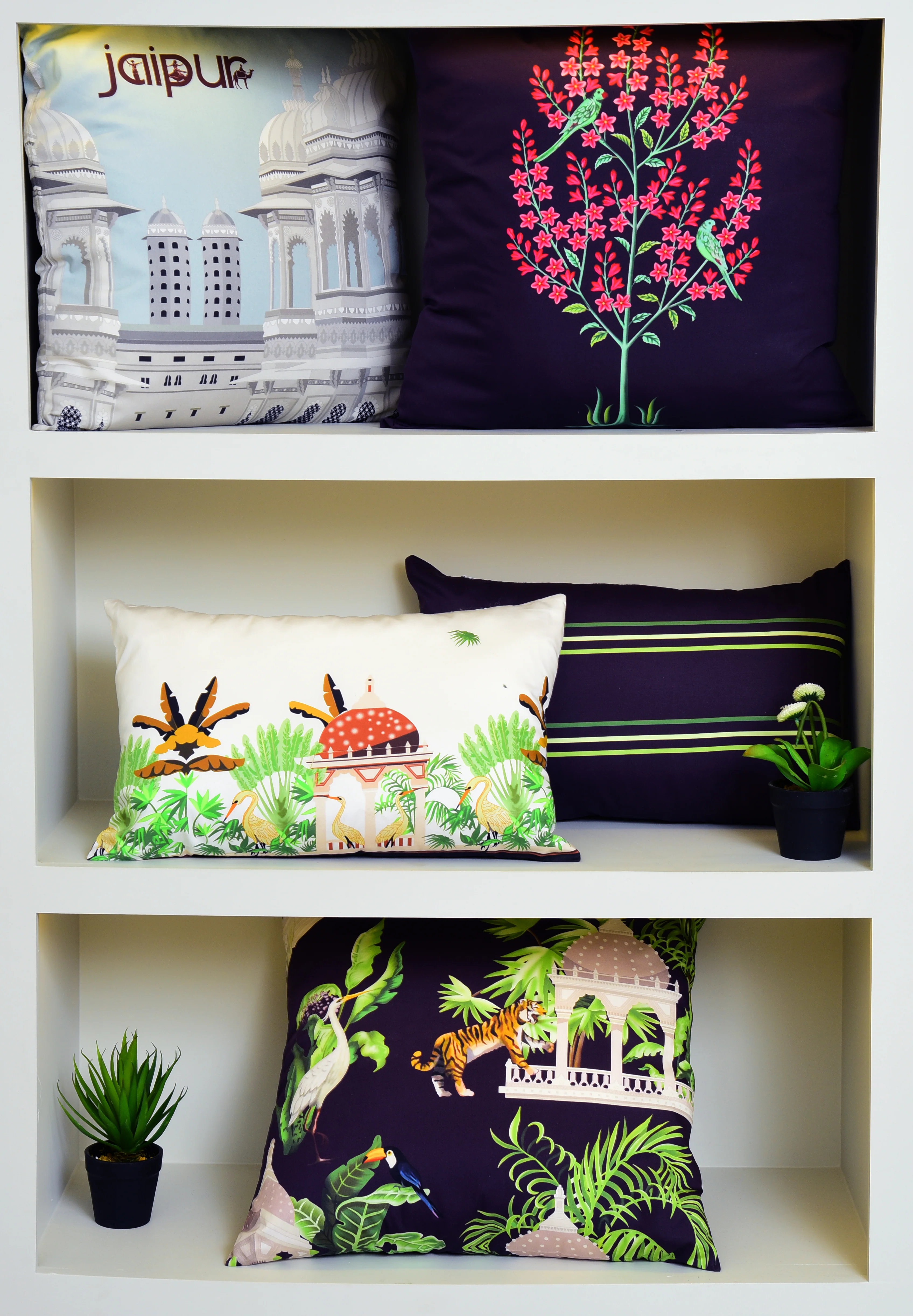 5 PCs Digital Printed Cushions-Jaipur - Image 3