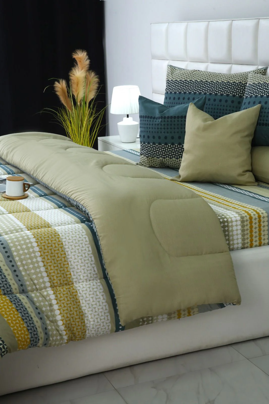 5 PCs Single Razai Set-Bohemian - Image 5