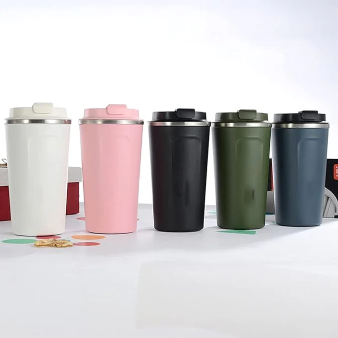 510ML Thermo Coffee Mug with Hermetic Temperature (SA2510-074)White - Image 3