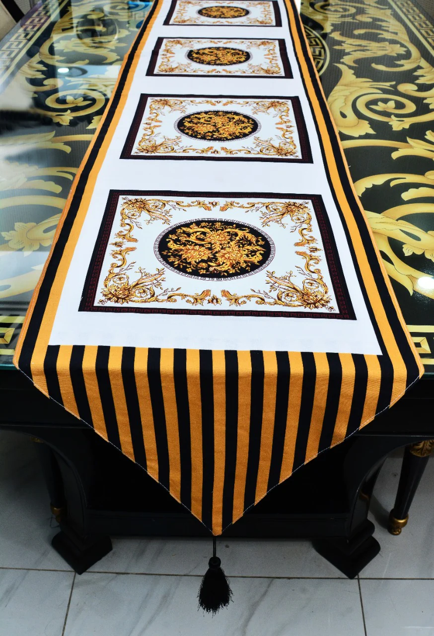 6 & 8 Seater Dining Table Runner-Rome - Image 6