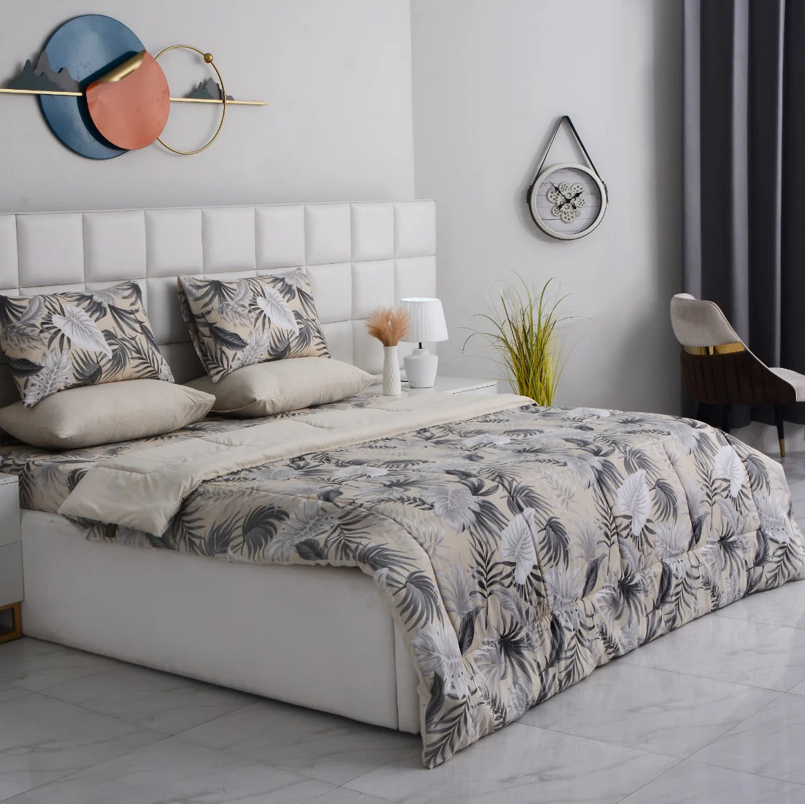 6 PCs Summer Comforter Set-Hawaii