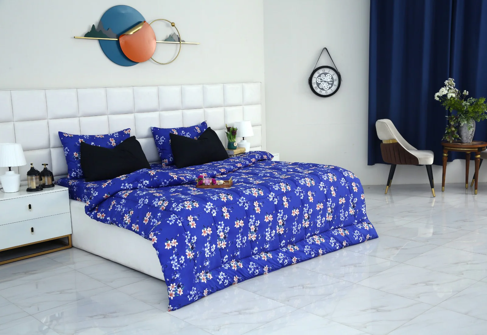 6 PCs Summer Comforter Set-Phlox - Image 3