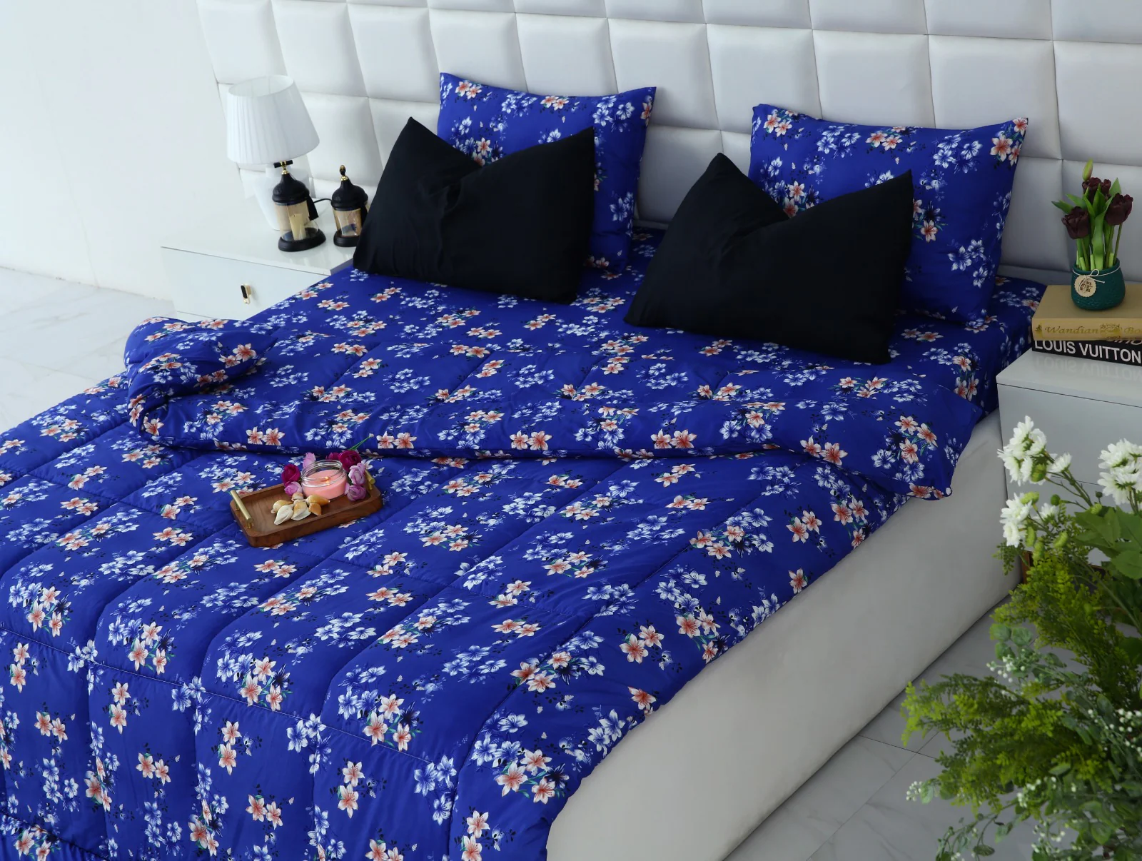 6 PCs Summer Comforter Set-Phlox - Image 6