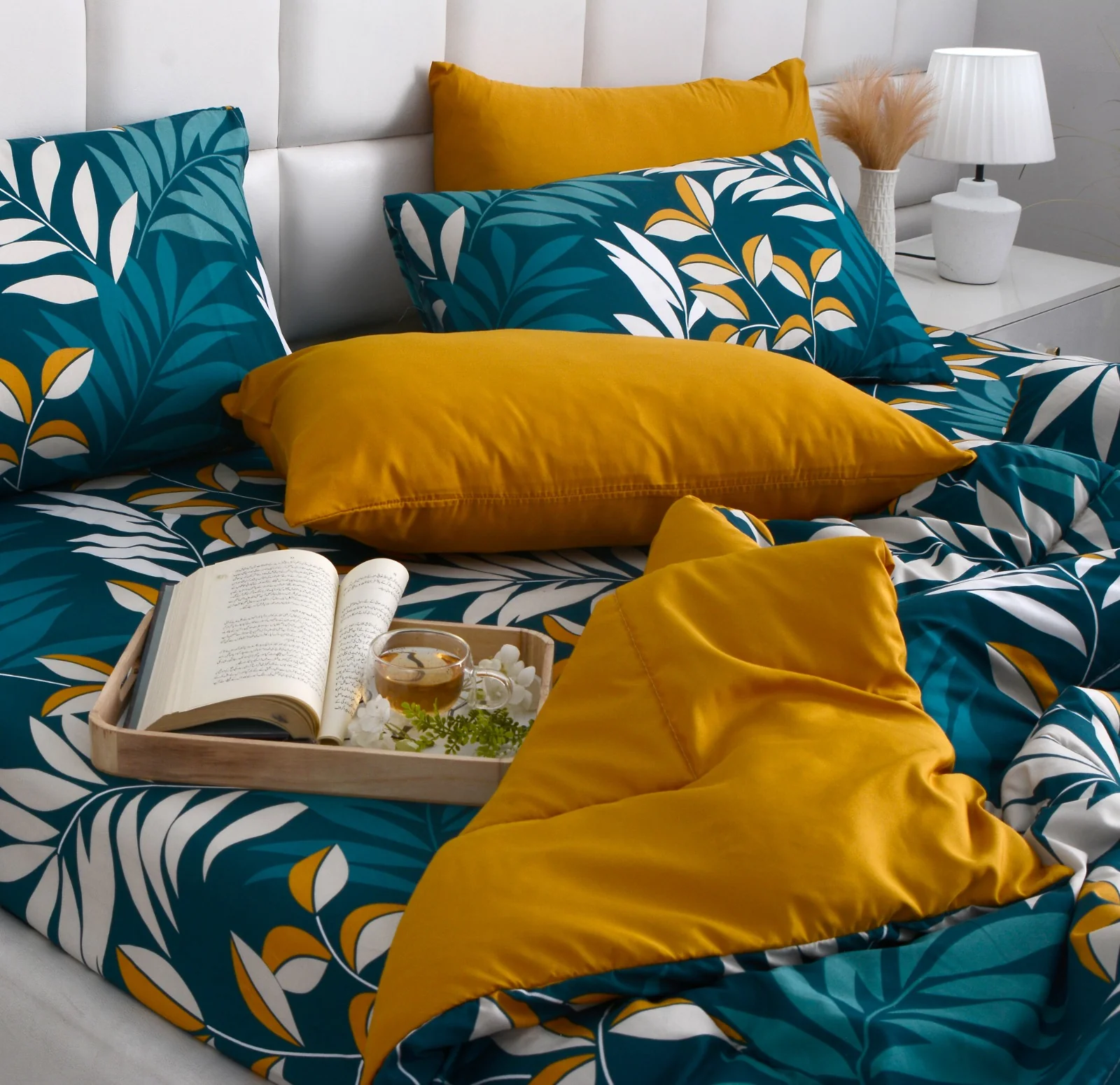 6 PCs Summer Comforter Set-Tropicals - Image 15