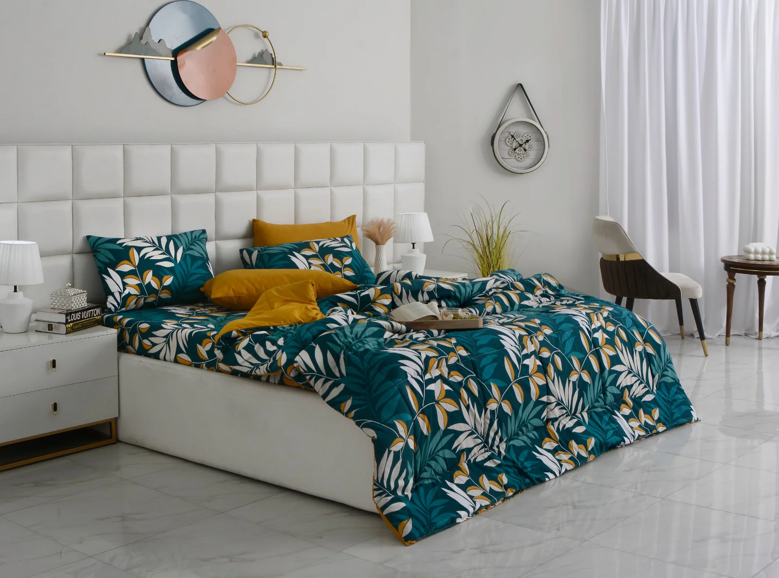 6 PCs Summer Comforter Set-Tropicals - Image 18