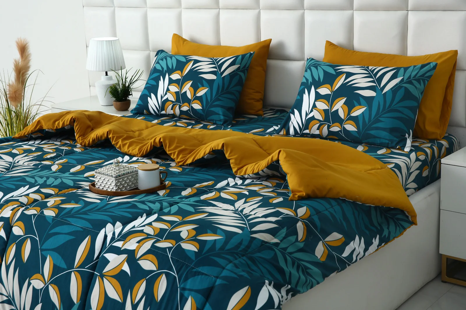 6 PCs Summer Comforter Set-Tropicals - Image 5