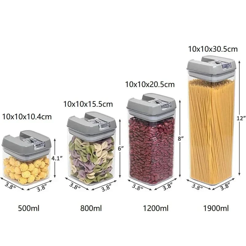 7 PCs Food Storage Container - Image 6