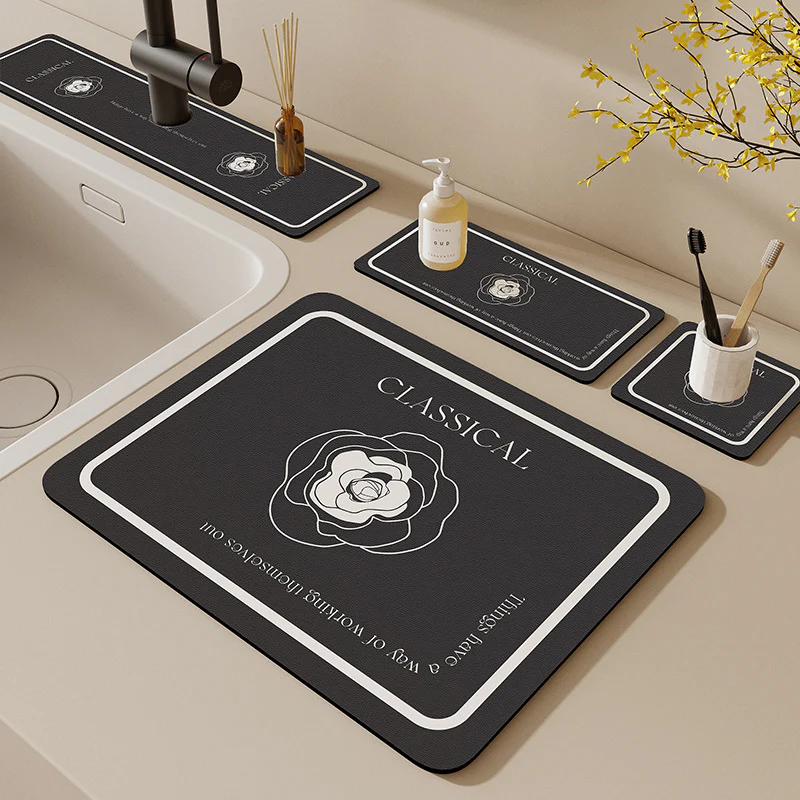 Anti Slip Dish Drying Mat-Classical