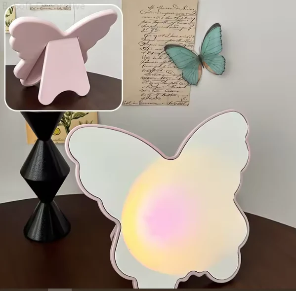 Butterfly Shaped Portable Makeup Mirror - Image 12