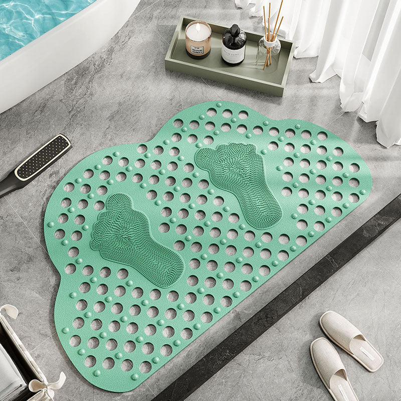 Cloud shape Antislip bathroom mat (SA2510-111)Green
