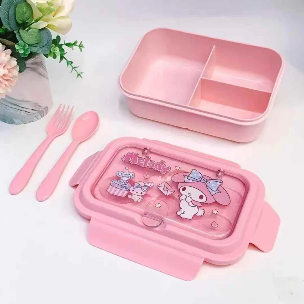 Cute Lunch Carrier with Secure 2-Point Locking Lid (SA2510-054)Melody - Image 2