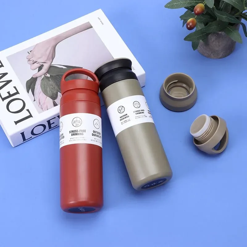 Double-Wall Stainless Steel Insulated Water Bottle(SA2408-225)-Black - Image 7