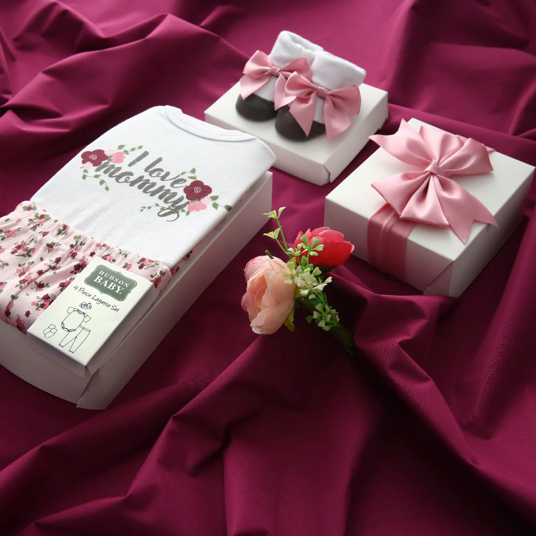 Elegant Kids 4Pcs Baby Gift Set-SA2408-174(Mommy) - Image 3