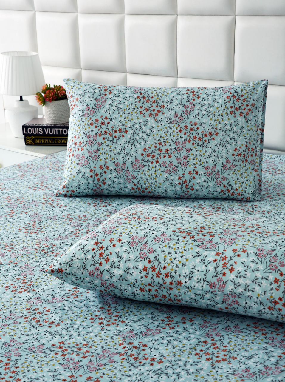 Fitted Bed Sheet-Alabaster - Image 5