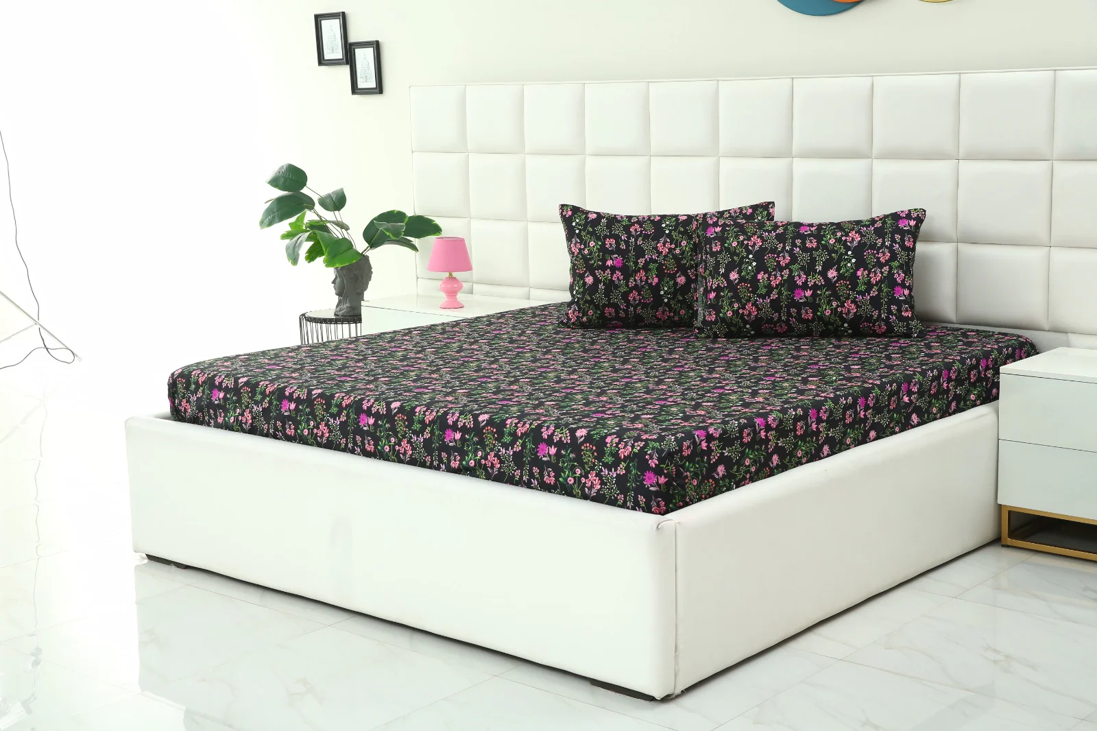 Fitted Bed Sheet-Crocus - Image 2