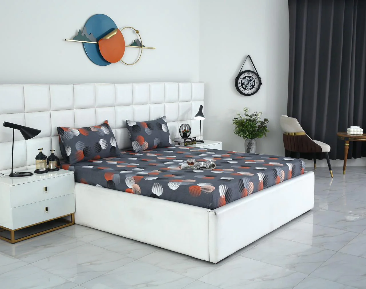 Fitted Bed Sheet-Illustration Design - Image 4