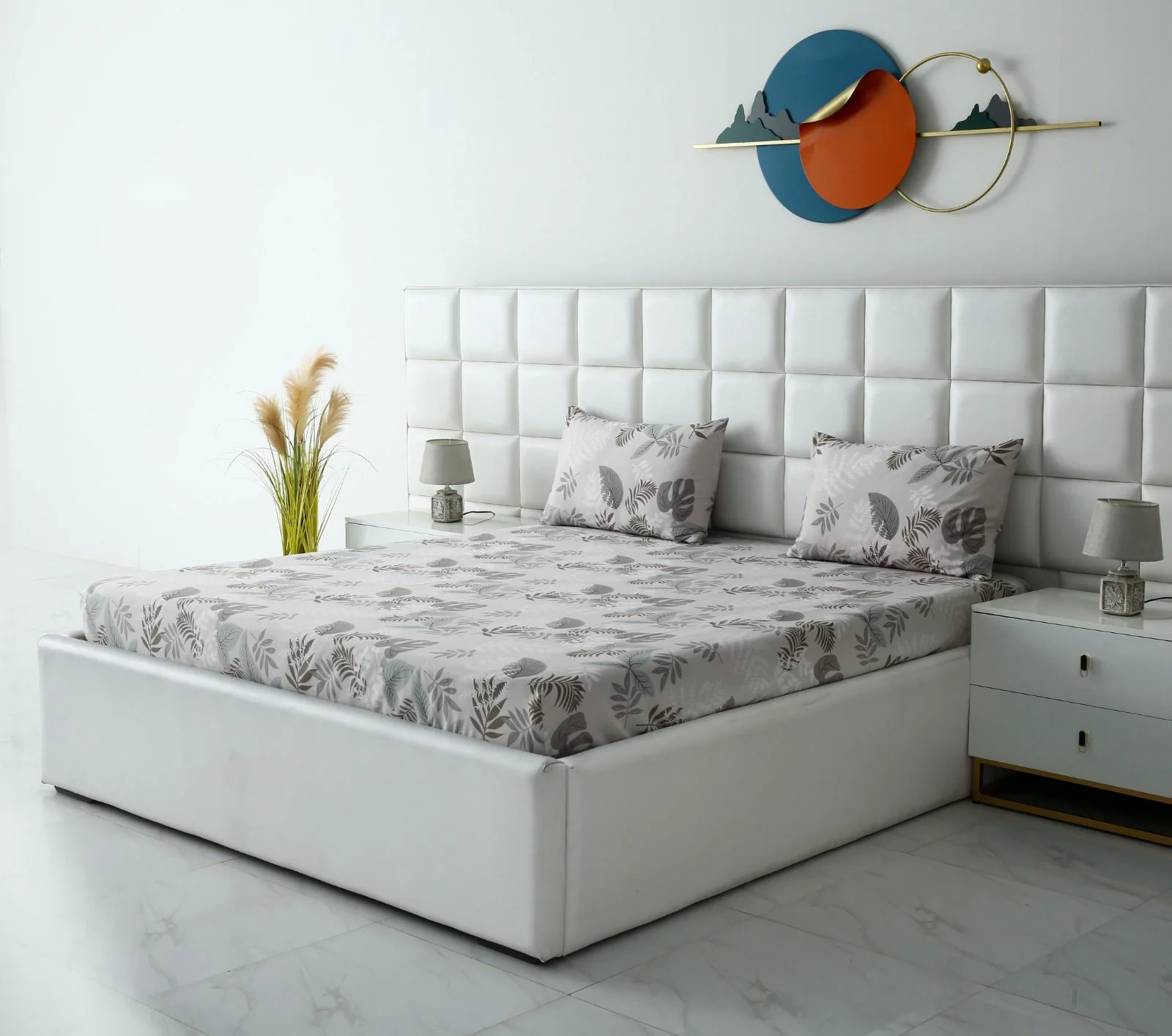 Fitted Bed Sheet-Leaf Style - Image 5