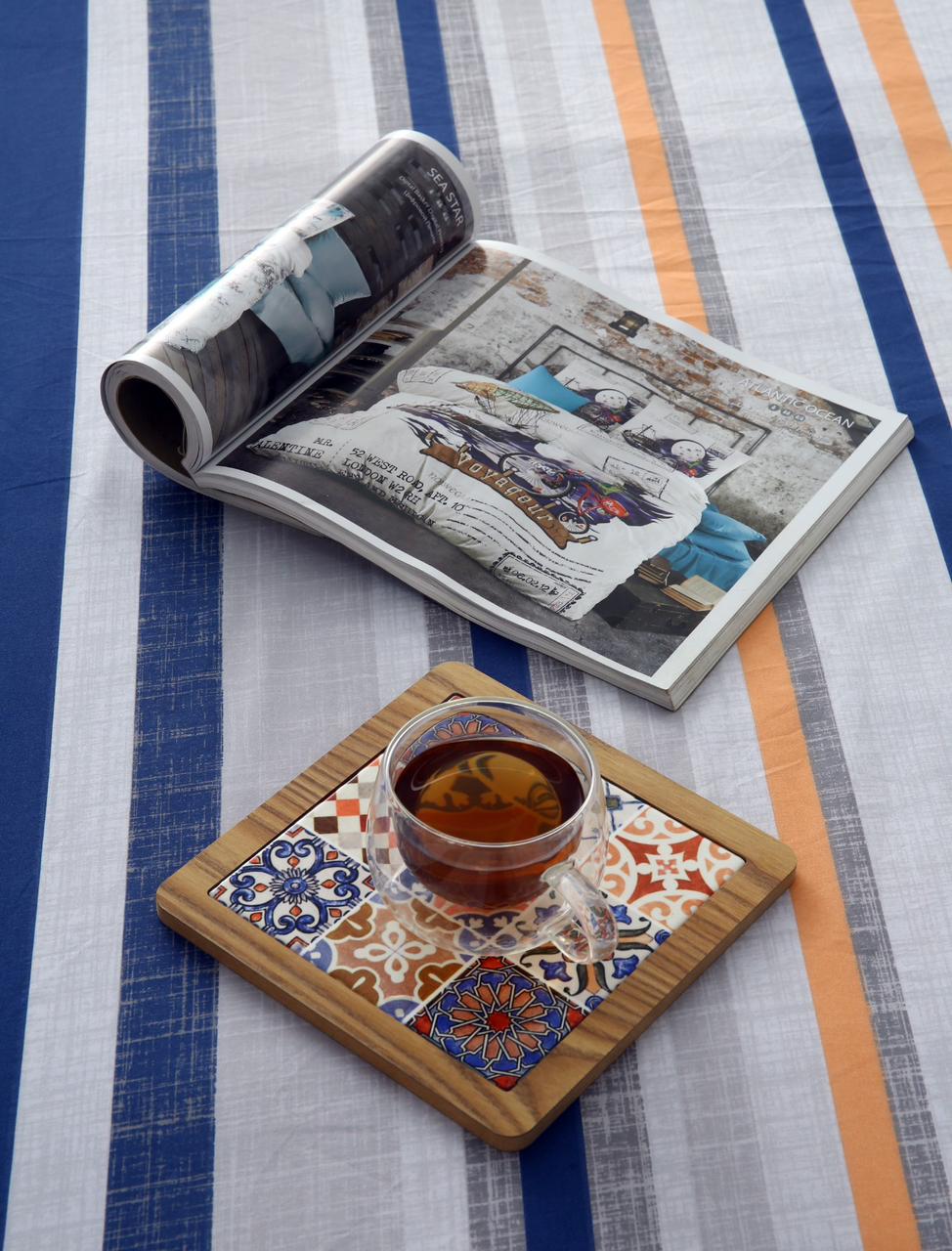 Fitted Bed Sheet-Multi Bands - Image 5