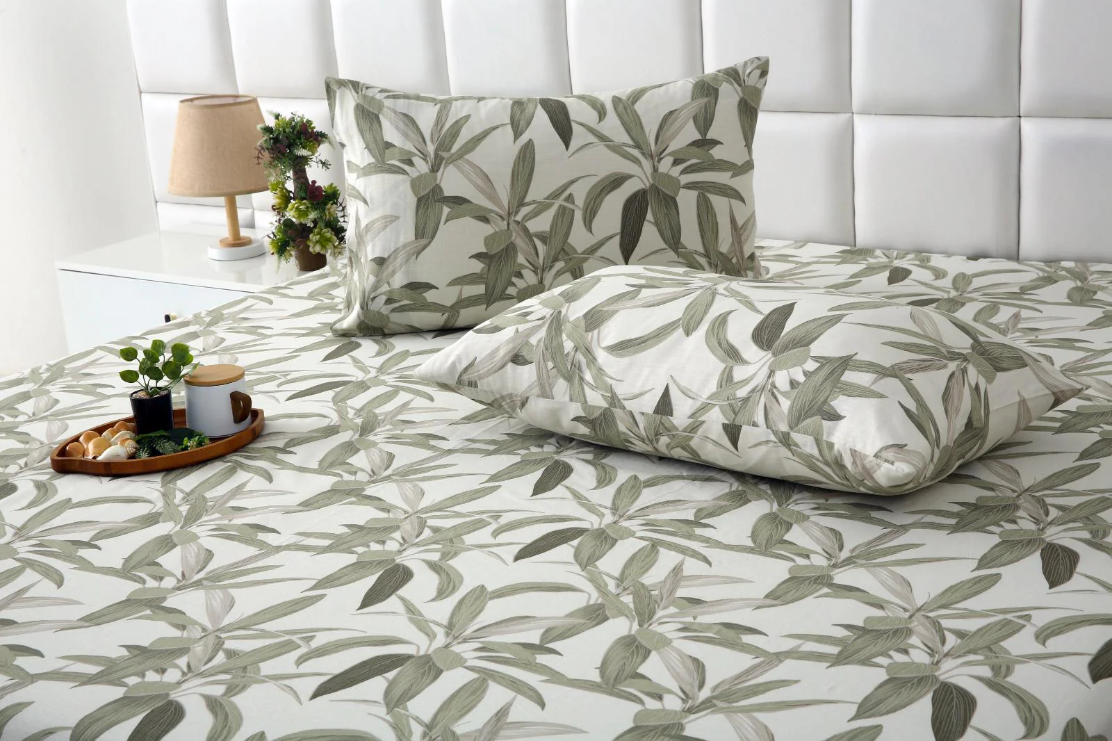 Fitted Bed Sheet-Pine - Image 3