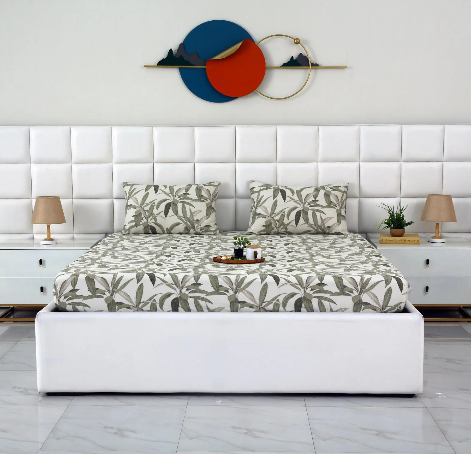 Fitted Bed Sheet-Pine - Image 4