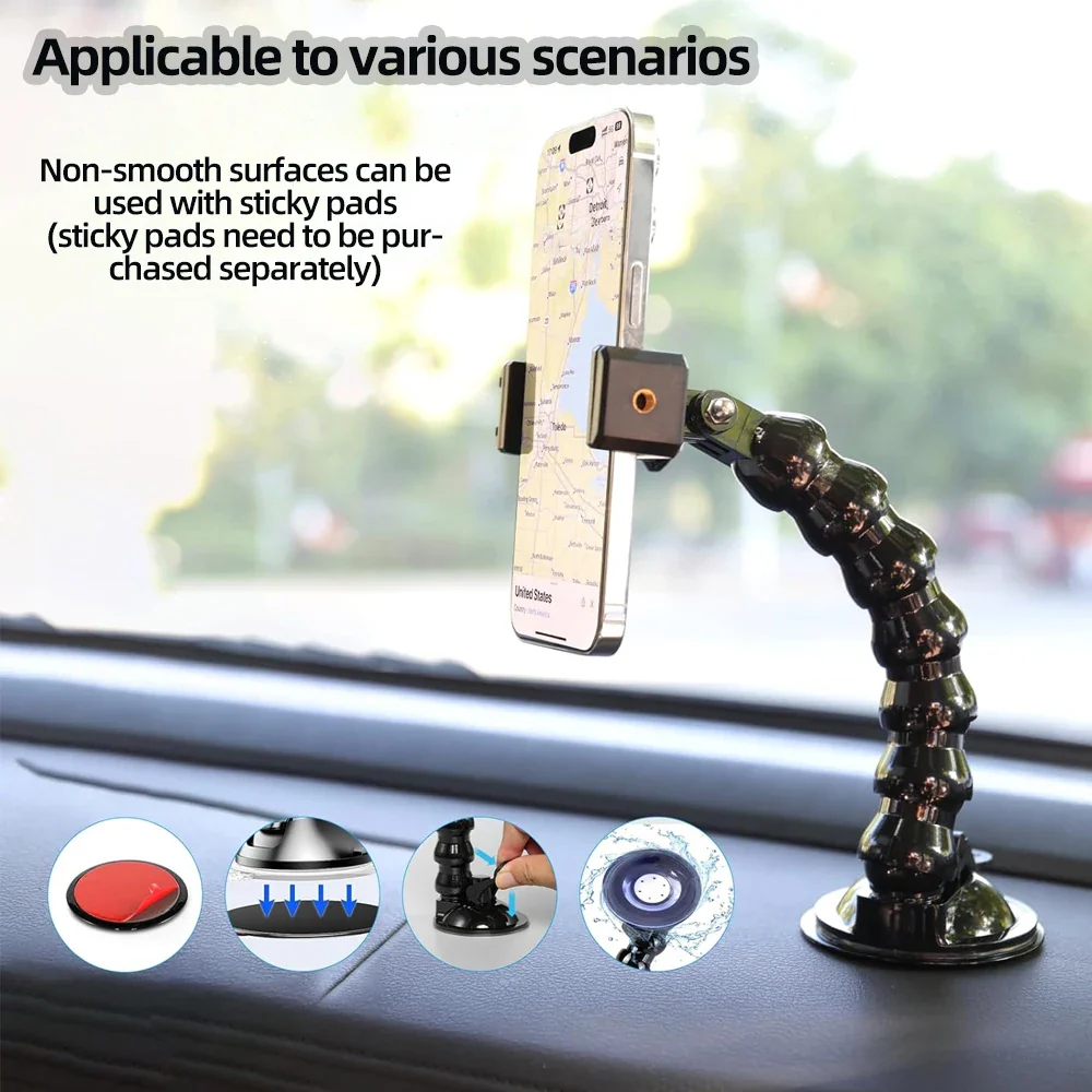 Flexible Suction Car Holder (SA2510-067) - Image 2