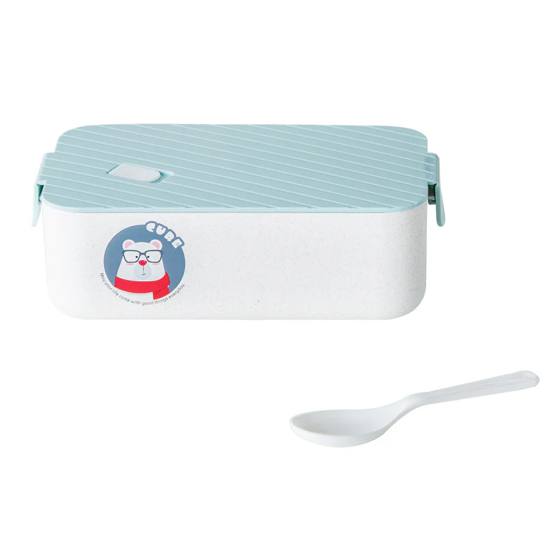 Large Rectangular Lunch Box-SA2408-307(Pink) - Image 6