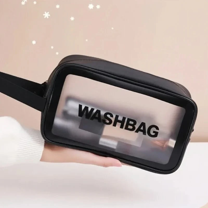 Portable Makeup Organizer Bag WASHBAG-Black 14627 Small(SA2405-120) - Image 7