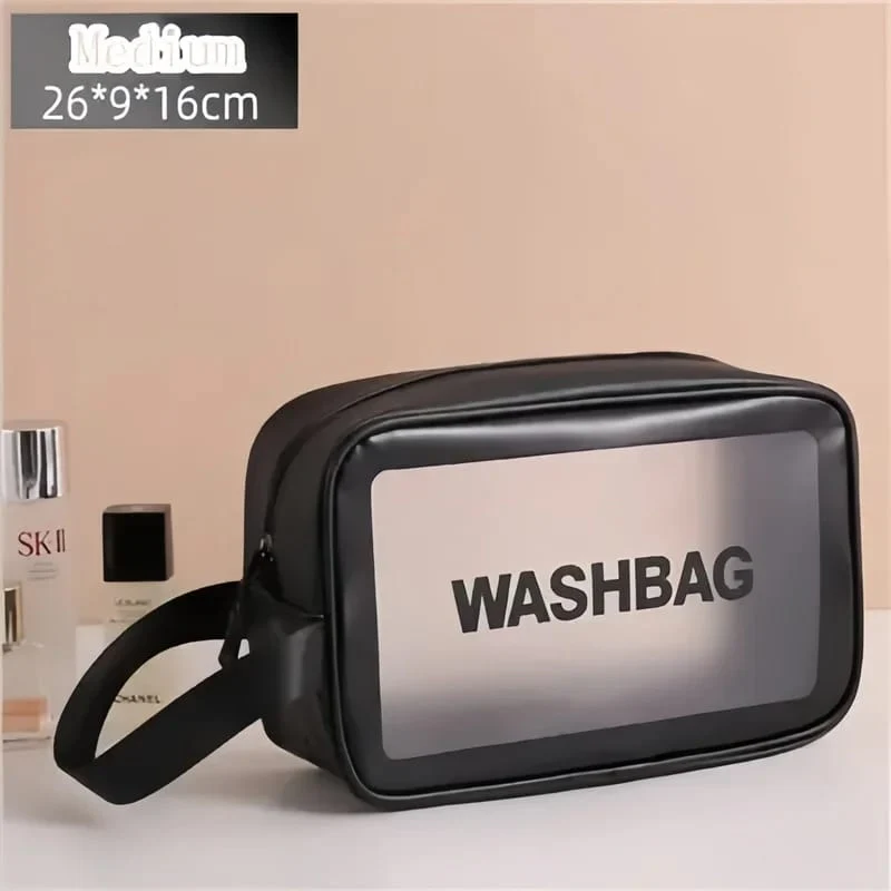 Portable Makeup Organizer Bag WASHBAG-Black 14627 Small(SA2405-120) - Image 9