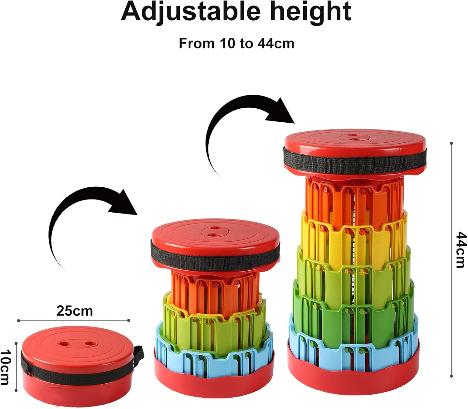 Portable Sitting Stool-Multi - Image 3