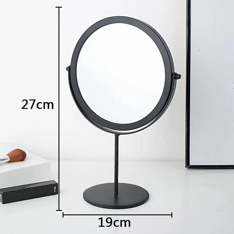 Rotatable Black Vanity Mirror-(5508)Round(SA2405-160) - Image 3