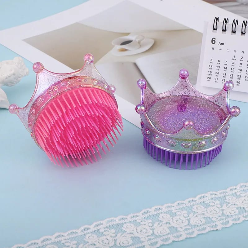 Shiny Shell Hair Brush-Princess