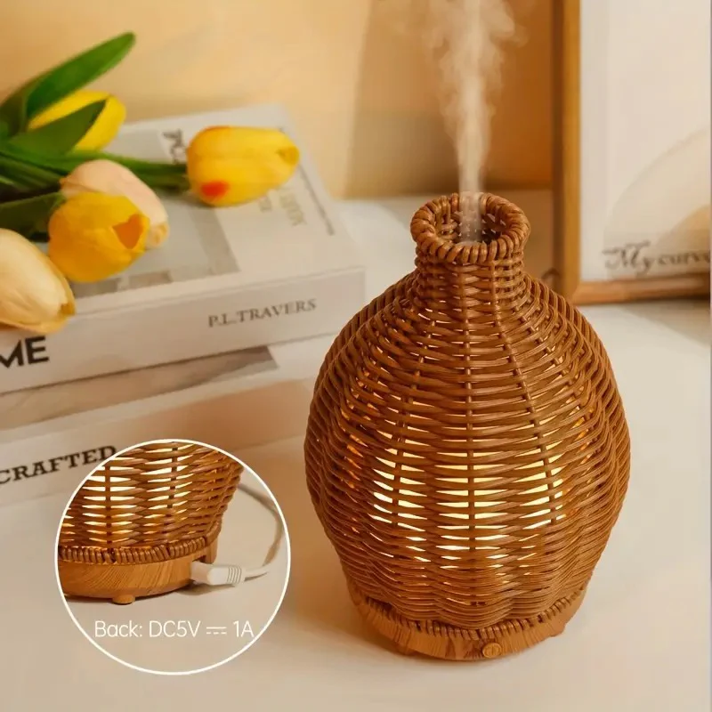 Ultrasonic Aromatherapy Air Humidifier-Beige(SA2405-189) - Image 16