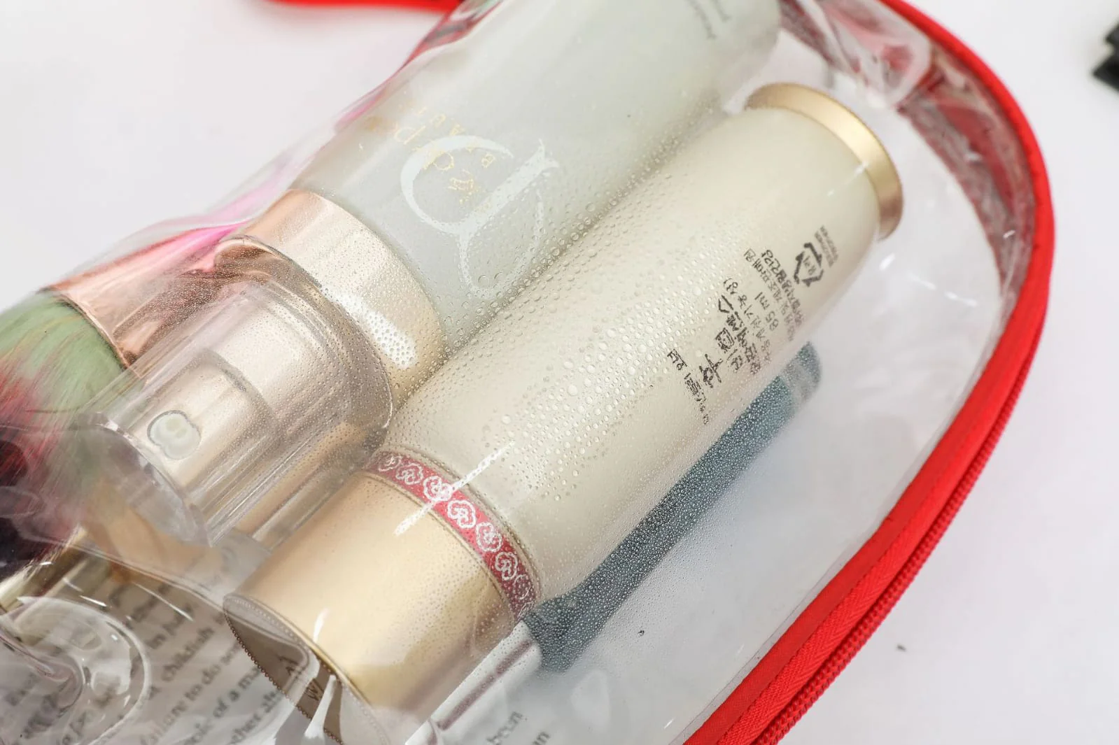 3Pcs Waterproof Portable Makeup Organizer Bag-LOVE(SA2405-113) - Image 16