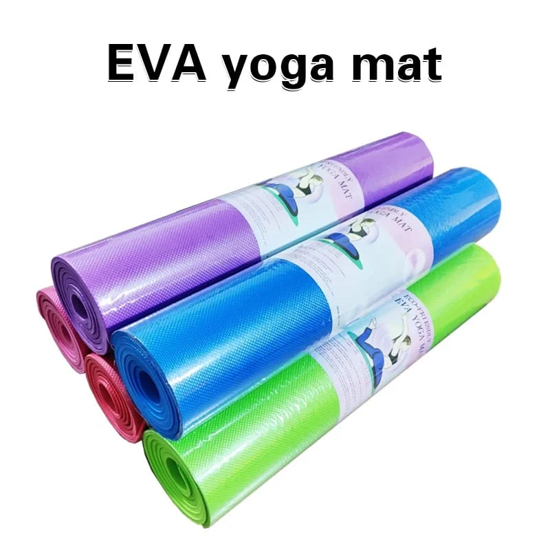 Yoga mat for Exercise and Fitness-5742 Blue(SA2553-14) - Image 4