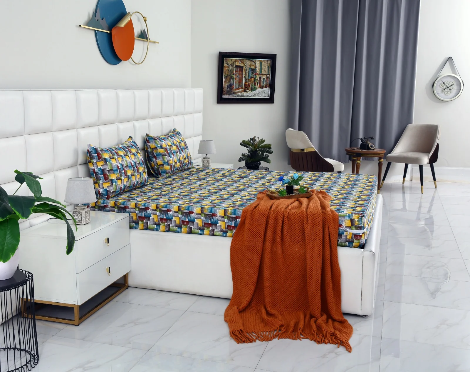 Zipper Mattress Cover Printed-Gradient - Image 12