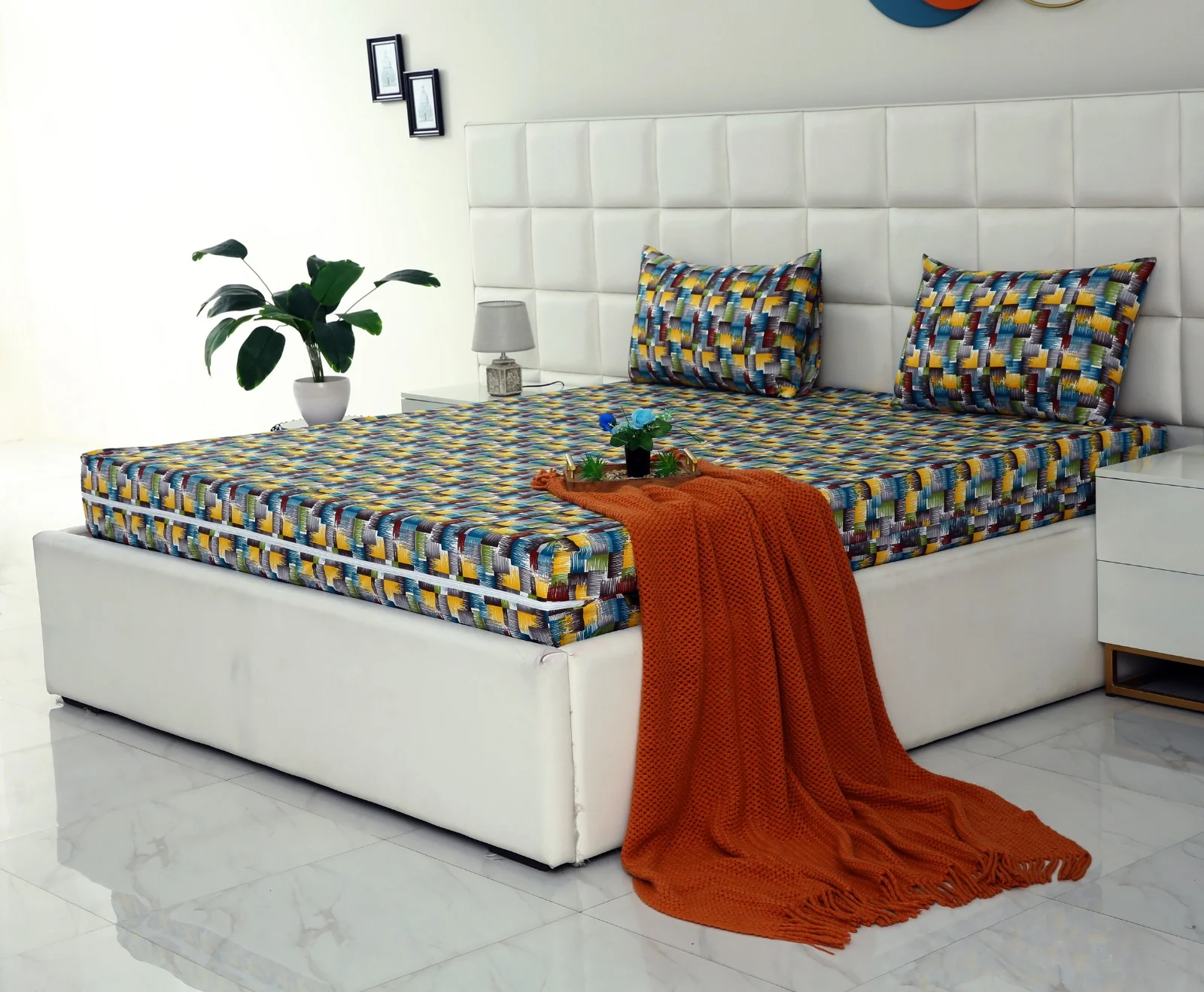 Zipper Mattress Cover Printed-Gradient - Image 5